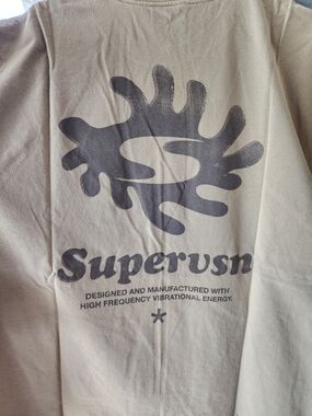 Logo Short Sleeve Tee in Beige